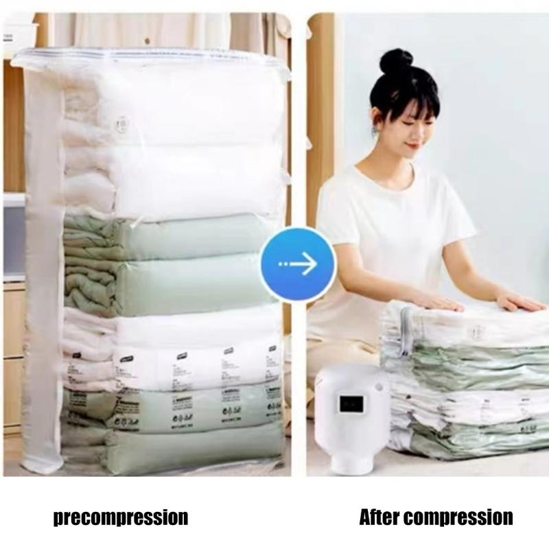Portable Electric Pumps for Vacuum Sealing Practical Duvets and Blankets Storage Bags Pumps for Home and Travel Use