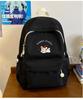 School bag dopamine ins wind cute embroidery school bag simple large capacity versatile commuter backpack travel lightweight backpack