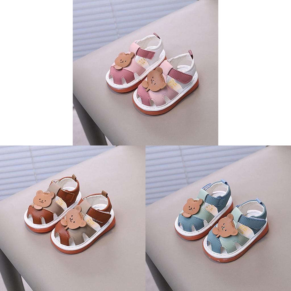 Summer Baby Shoes With Sound Soft Sole Toddler Sandals For Boys And Girls