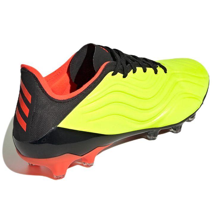 Adidas Copa Sense.1 Comfortable AG (Rubber Short Studs) Slip-Resistant Durable Soccer Shoes Men Soccer Shoes Fluorescent-Yellow GZ1354