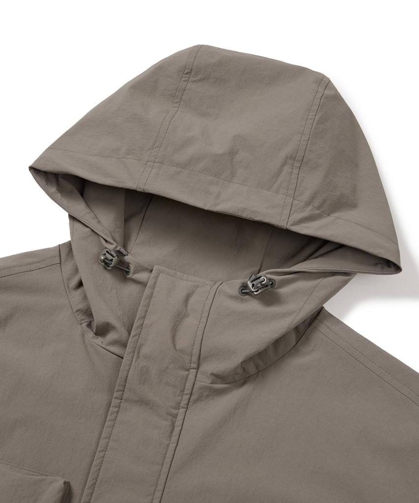 Snowpeak Apparel Root Utility Windbreaker (S24Fmrwb66) Dark Khaki