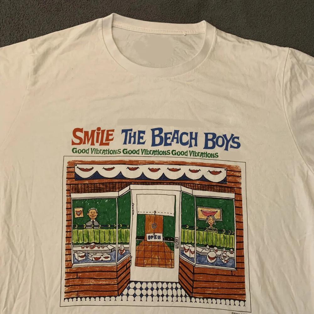 The Beach Boys Band Smile Album T Shirt Full Size S-5XL Unisex T-Shirt S