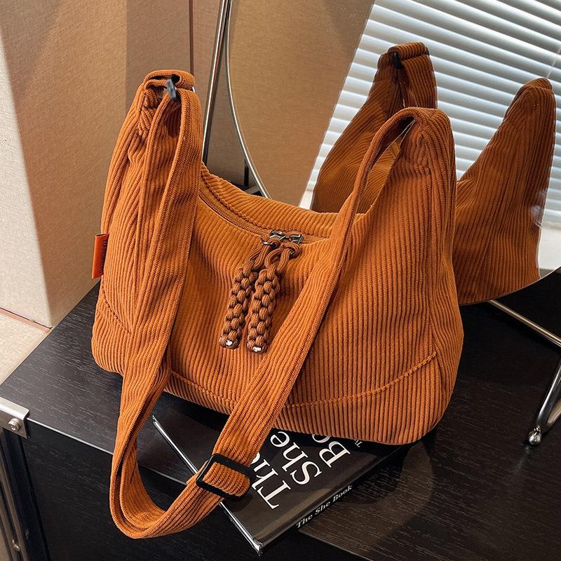 Fashionable Commuting Large-capacity Single-shoulder Crossbody Bag, Casual Tote Bag, Shopping Underarm Bag