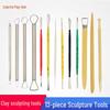 13-Piece Clay Sculpting & Carving Tool Set for Pottery and Polymer Clay