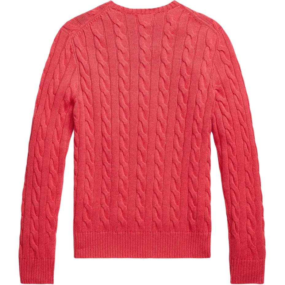 Polo Ralph Lauren Baumwoll-Polo mit besticktem Pony, Pullover, Langarm, Strickpullover, Herrenpullover 710918998-036