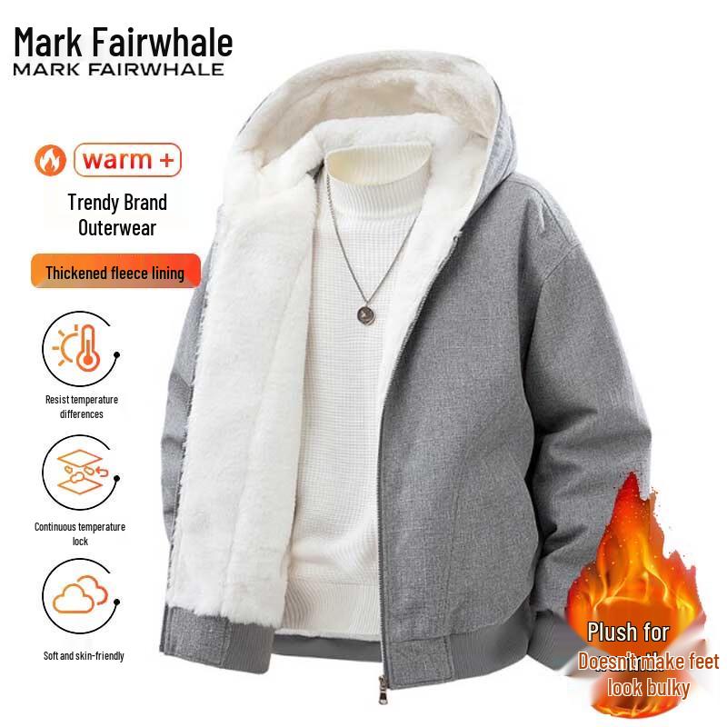 Mark Fairwhale Men's Hooded Winter Jacket