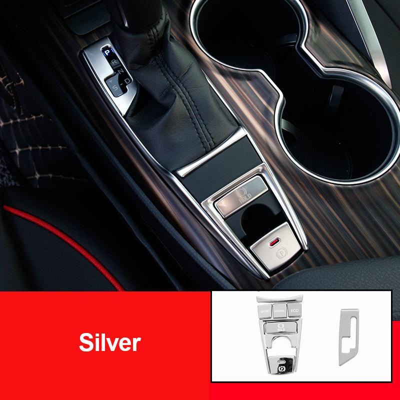 Car Center Console Gear Button Panel Cover Trim for Toyota Camry 2018    70 V70 Xv70 Trd Accessories Auto