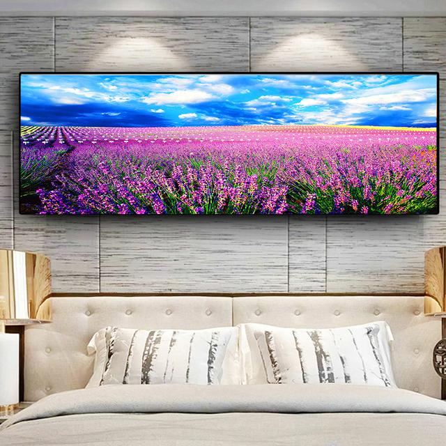 

Естественный закат может цветок растение холст картина пейзажные постеры и принты настенные художественные фотографии гостиная домашний декор без рамки 20cm×40cm NoFrame