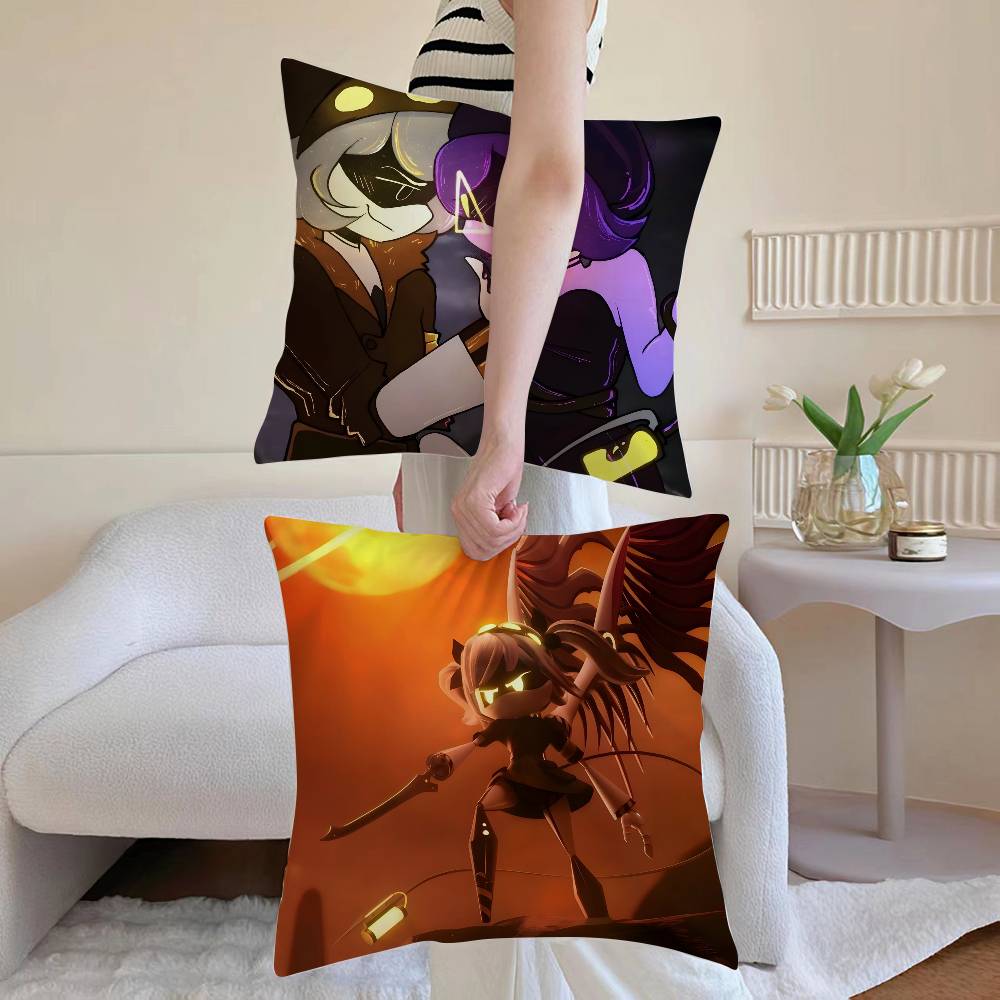 Horror comedy Animation M-Murder Drones-M Pillow Case Sofa And Living Room Decorative Cushion Covers Dust-proof And Mite-proof F