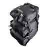 20L Waterproof Motorcycle Bike Rear Seat Tail Bag Luggage Storage Backpack Black