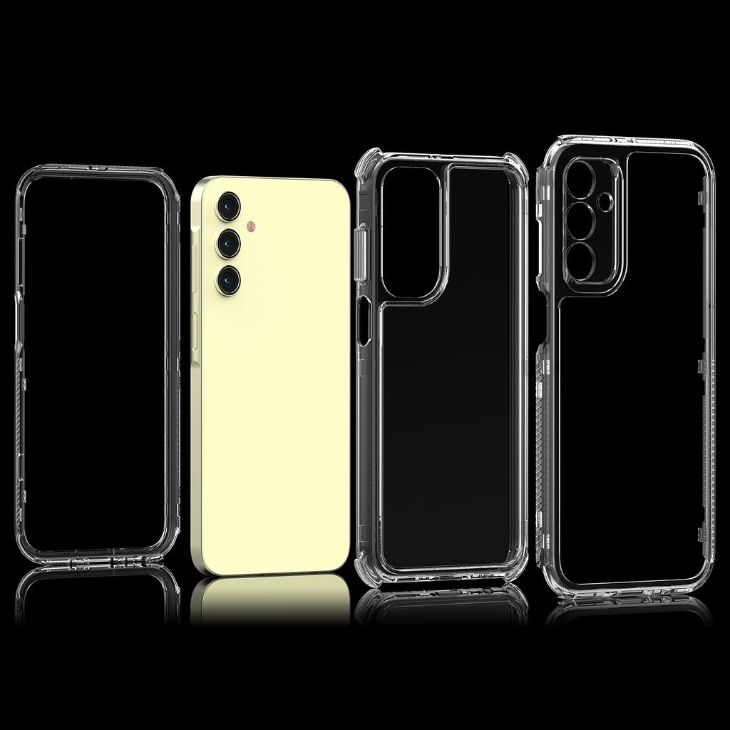 For Samsung Galaxy A25 5G (Global) (161.0 X 76.5 X 8.3mm) Clear Case Acrylic+TPU Cover