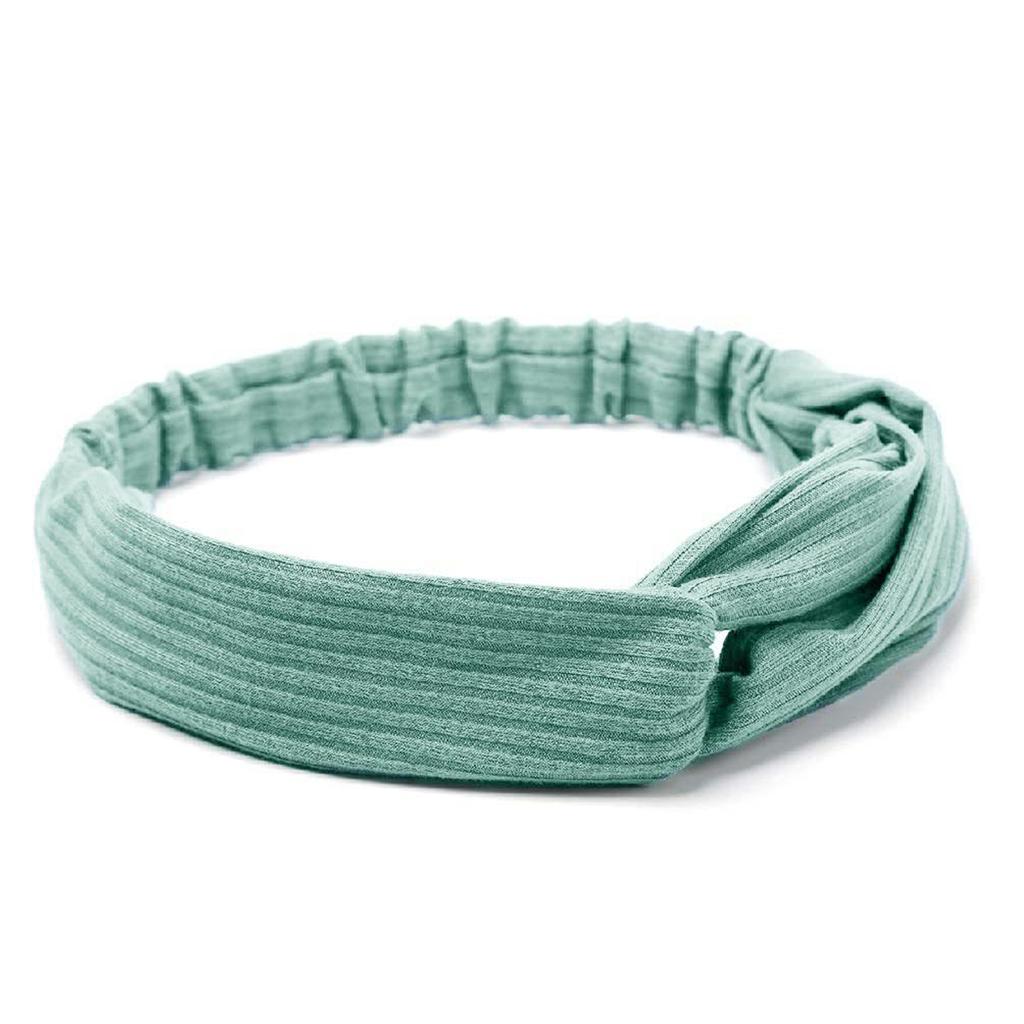 8PCS Cross Tied Headband for Women Face Cleansing Hair Band Set High Elasticity Sports Sweat Absorbing Head Tie