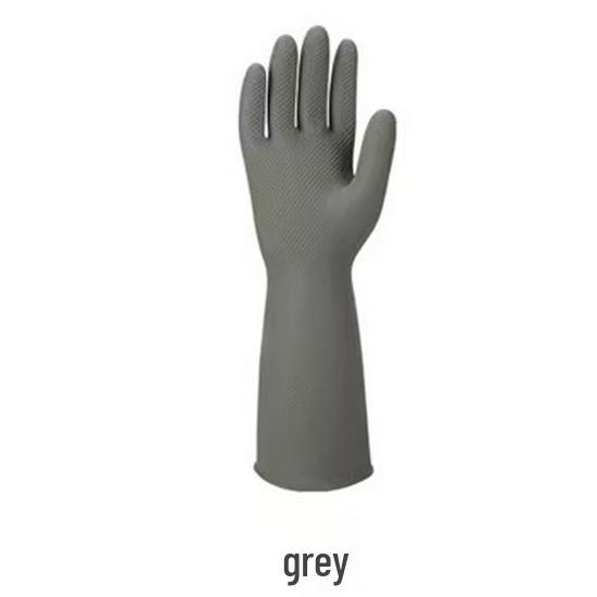 Women's Waterproof Latex Dishwashing Gloves - Durable, Colored for Kitchen, Laundry & Housework Cleaning