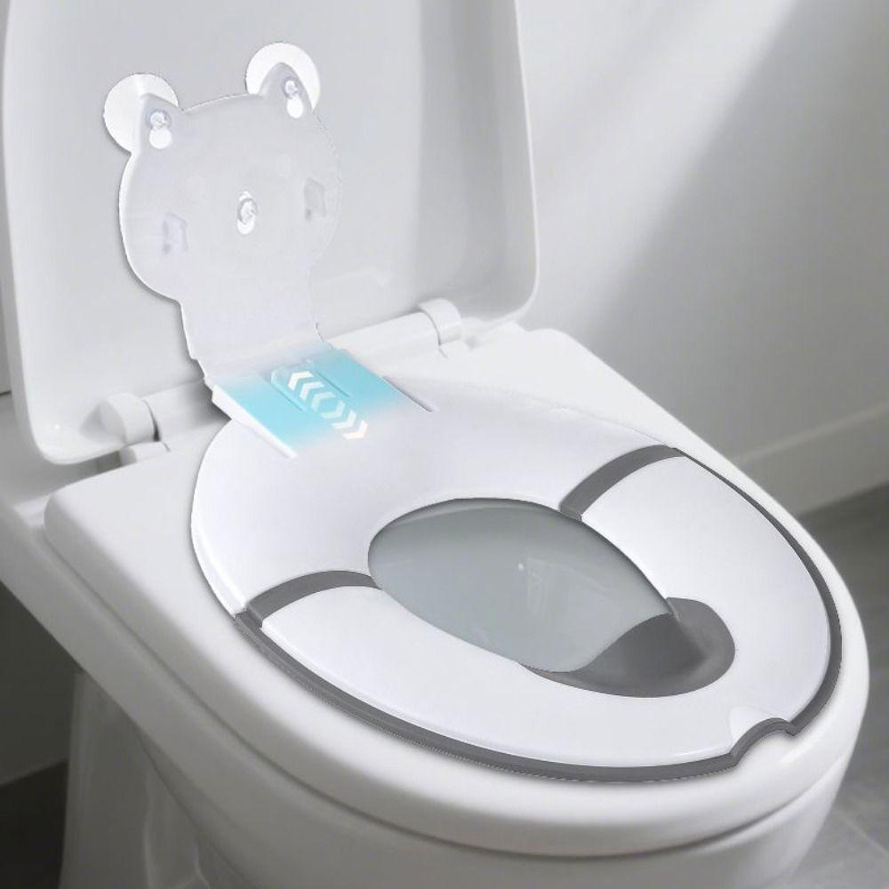 Sedile Pieghevole Antiscivolo per Vasino da Bambino Universale Sottosella per Sedia Vasino Bambini Guarnizione per Sedile WC Bambino