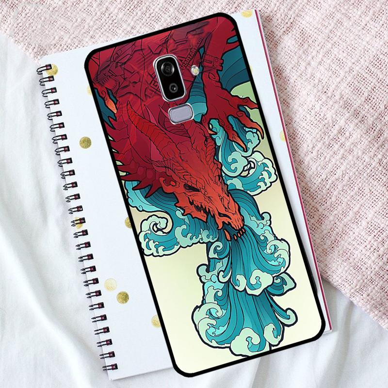 Dragon Cool Art Case For Samsung J3 J5 J7 2017 J1 A3 A5 2016 J4 J6 Plus A6 A7 A8 A9 J8 2018 Cover Coque