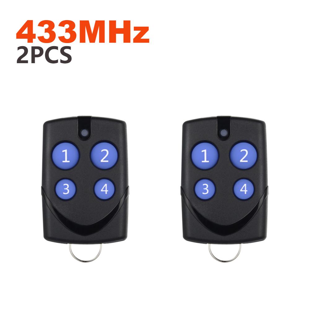 5-1 STÜCKE Garagentor-Fernbedienungsduplizierer 286-868 MHz 433 MHz Code Grabber Klon Tor Schlüsselanhänger Befehl Handsender