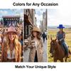 Khaki Suede Hat Wide Brim  New Fedora Hat Men Women Autumn Winter Felt Hats Classic Church Fedoras Chapeau Sombrer