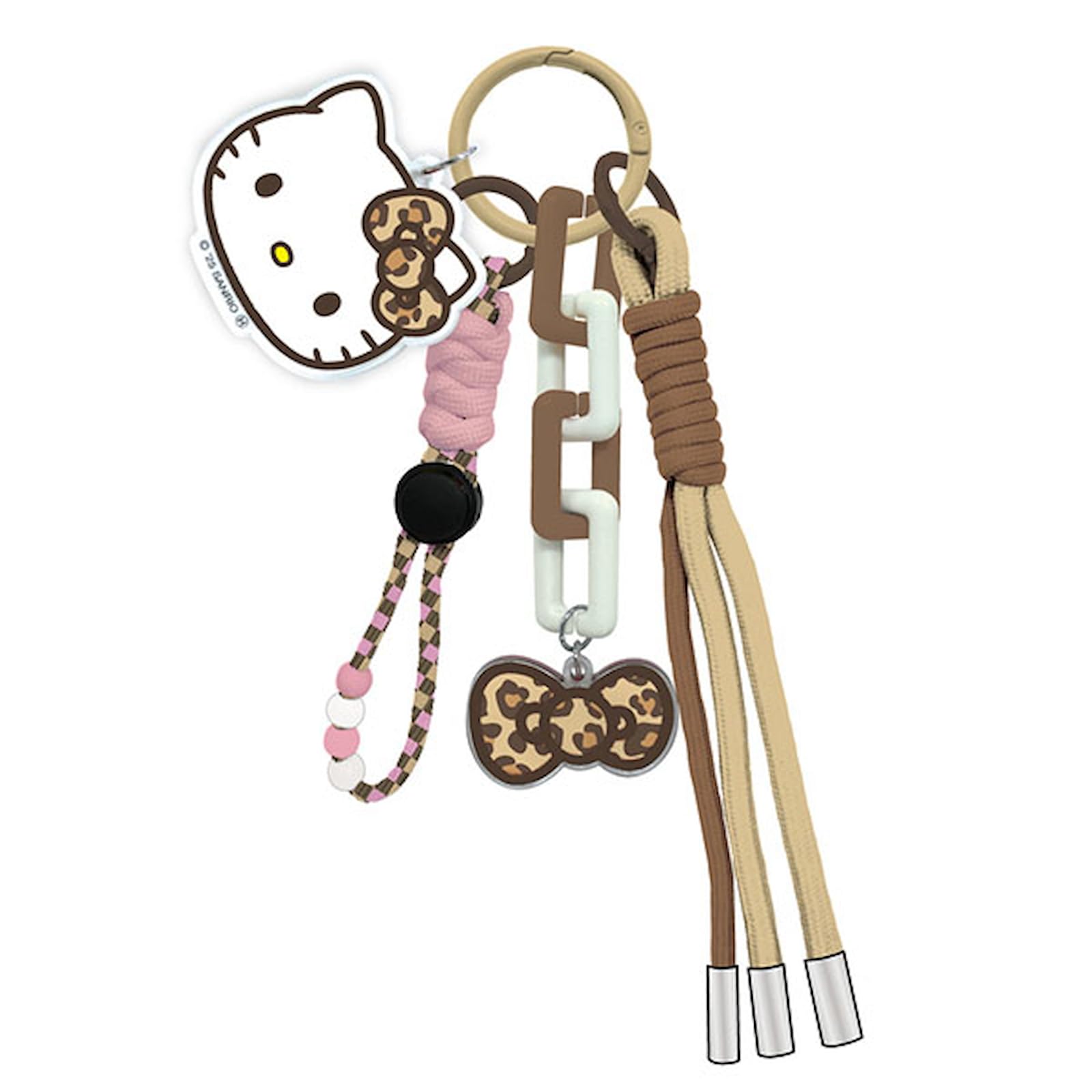 

K Company Hello Kitty Strap Charm Leopard Print KT-SC-HY