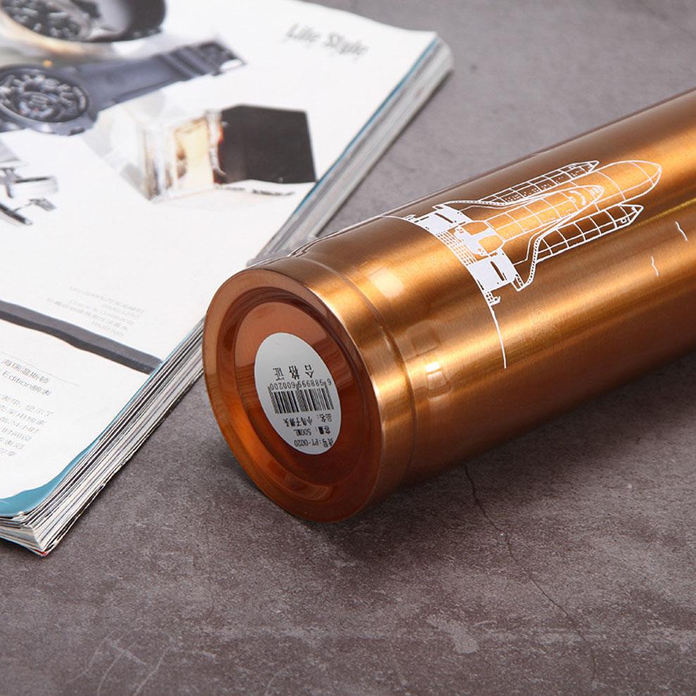 304 Stainless Steel Vacuum Cup, Army Fan Bullet Cup, Outdoor Portable Sports Water Cup, Creative Thermos Cup, 500ml/1000ml