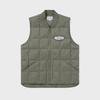ThIs Is Never That Ripstop Quilted Down Vest Sage