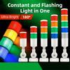 DC12-24V AC220V Led Stack Lights Steady Flashing Industrial Signal Lamps Led Signal Tower Light