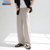 Men's Cool-Touch Lyocell Linen Blend Straight-Leg Pants