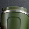 Coffee Travel Mug Food Grade 304 Stainless Steel Double Walled Insulated Cup for Hot and Cold Drinks 510ml Green