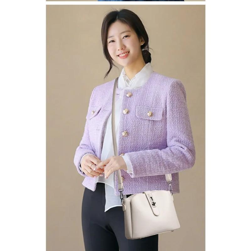 Fashionable Women's Shoulder Bag, High-quality UP Leather Crossbody Bag, Simple Shoulder Bag, Casual Handbag Suitable for Daily Use and Shopping