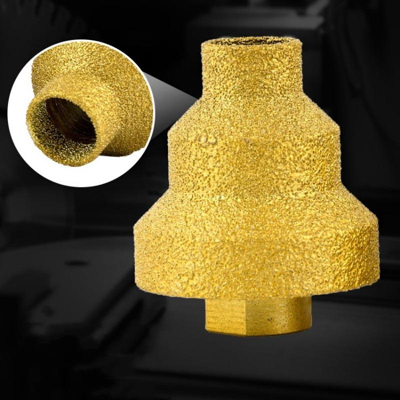 M10 Diamond Chamfer Router Bits Hole Saw Milling Tile Cutter Marble Concrete Reamer Masonry Drilling Crowns Wood RouterConstruction Tools