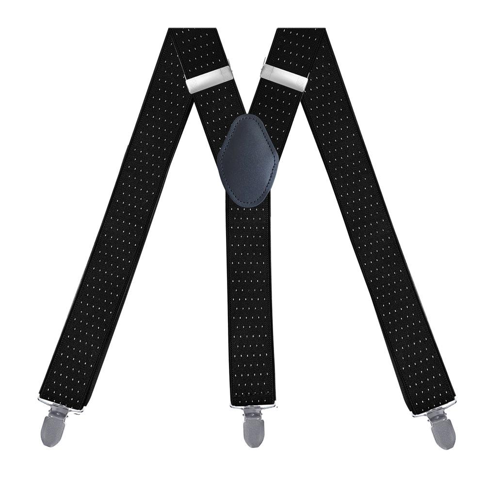 Man's Suspenders Fashion Braces  New Adjustable Suspenders Strong 3clasps Casual Male Suspenders