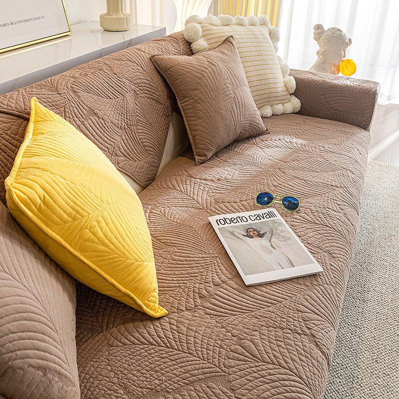 Washed Cotton Sofa Cover Comfortable Breathable Soft Couch Protector for Living Room Home Decor In Multiple Colors Sizes Modern