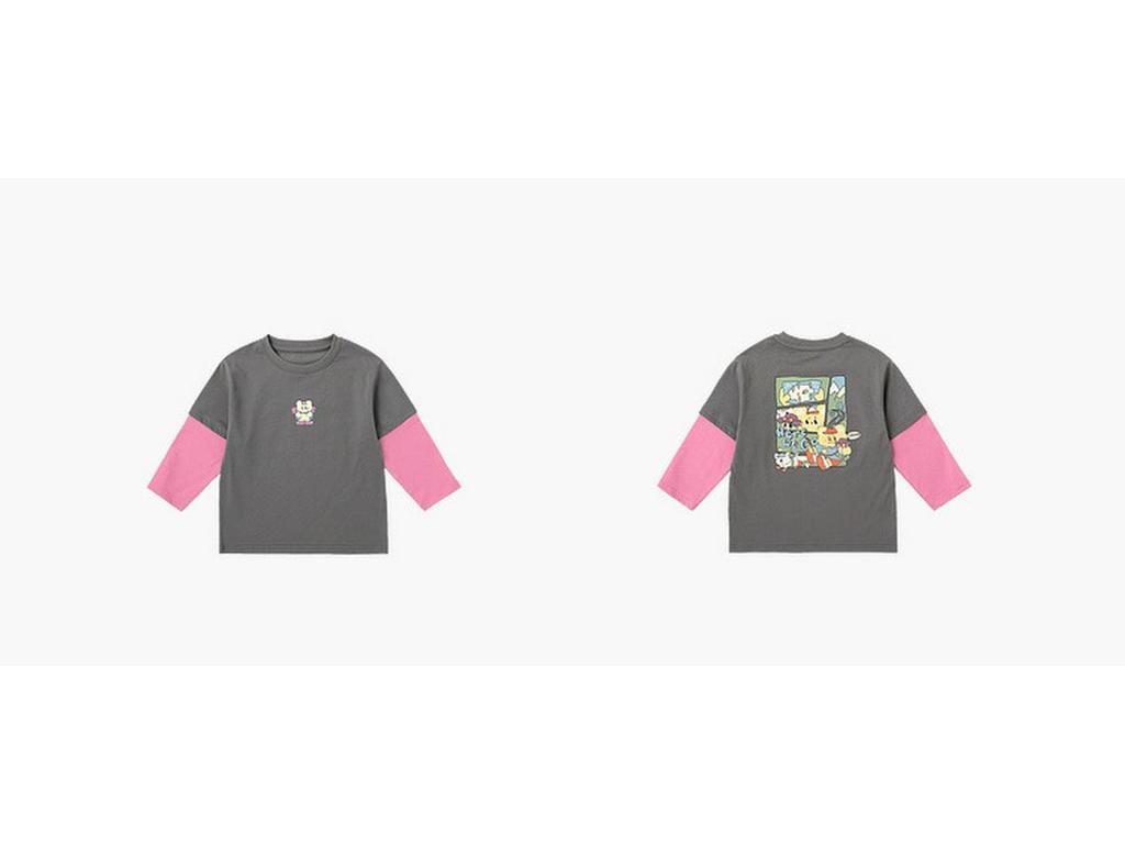 Dudu Family Kids Pure Cotton Two-Piece Style T-shirt - Trendy Spring Outfit for Boys & Girls