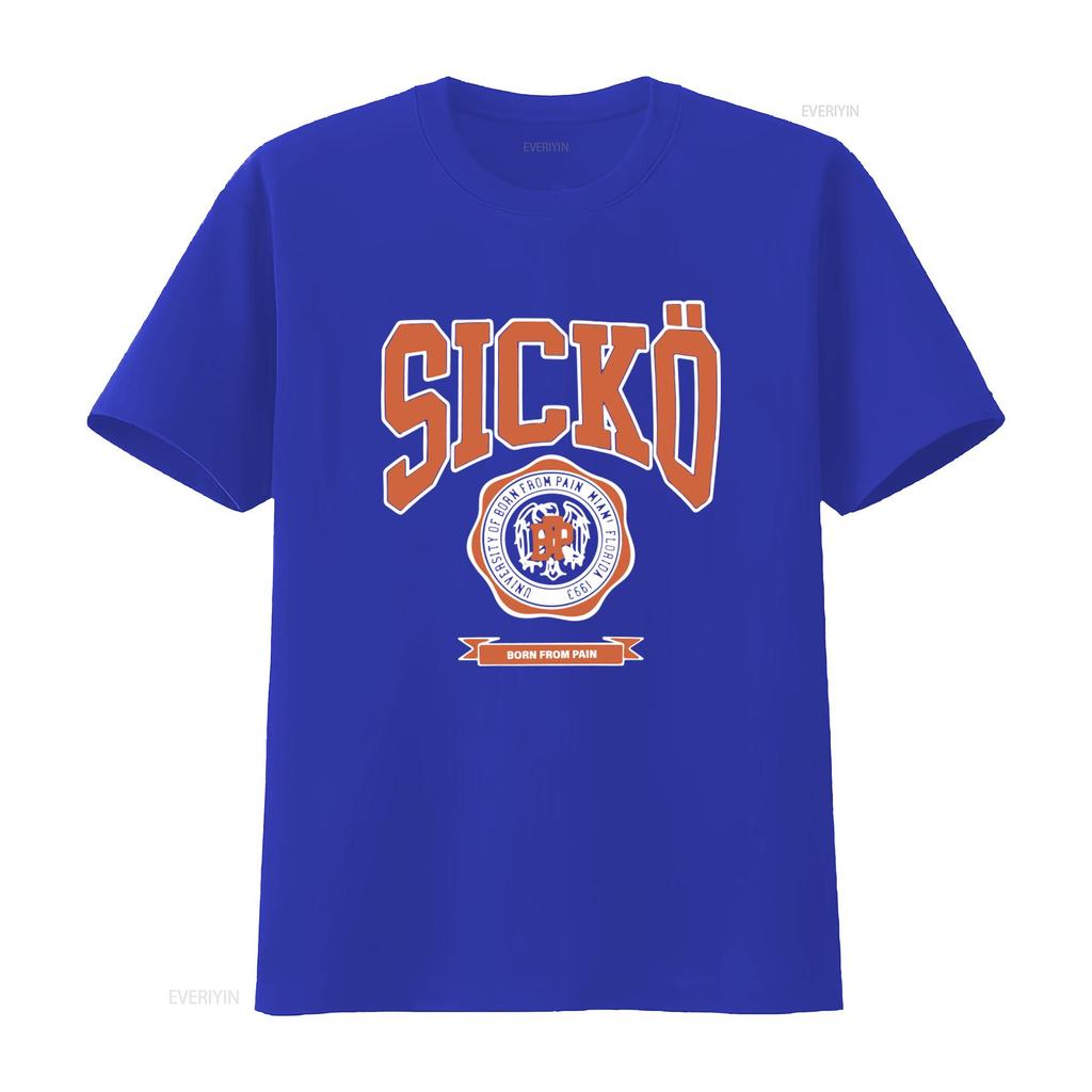 Sicko Born From Pain T Shirt Available In All Colors And Sizes vintage Washed fashion Comfortable Versatile Stretched homme