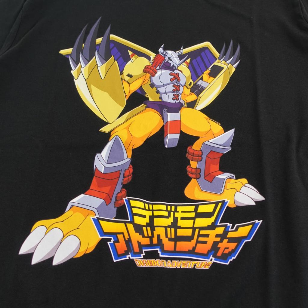 FinePlus Digimon Adventure WarGreymon Short Sleeve T-Shirt Character Merchandise