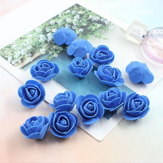500 Pcs Mini Artificial Foam Rose Bulk Small Rose Flower Head for DIY Flower Arrangement Wall Garland Backdrop Wedding Bridal Shower Decor