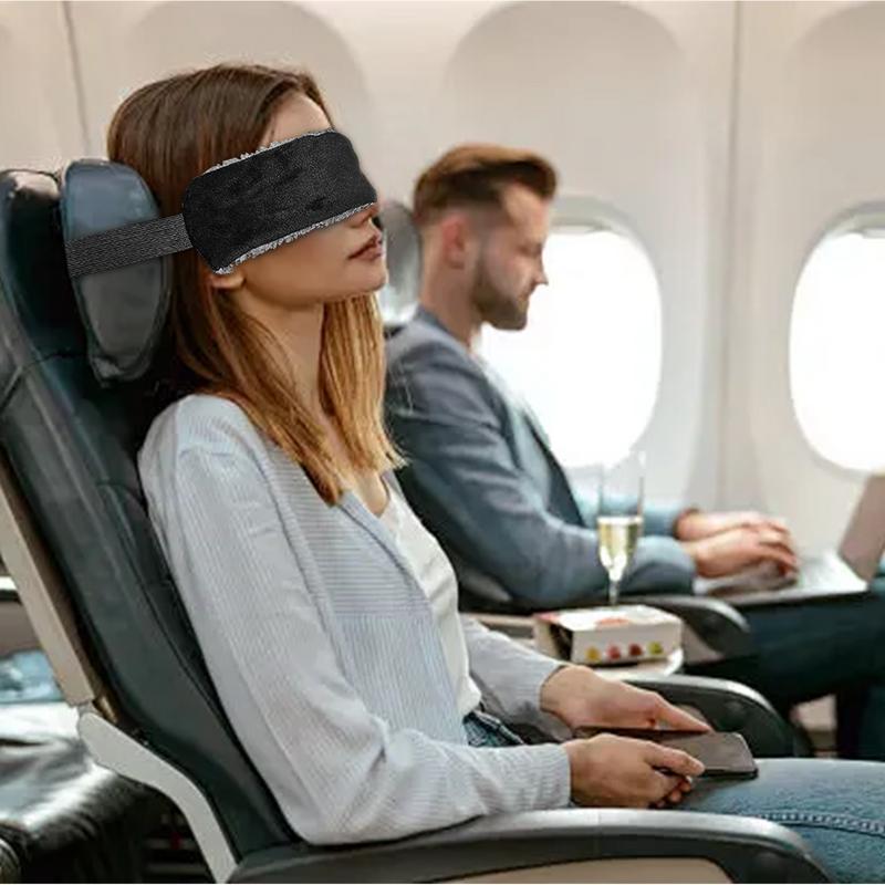 Adjustable Airplane Heads Support Pillow Strap Comfortable Cars Neck Support Band Compact Travel Pillow Alternative Head Bobbing