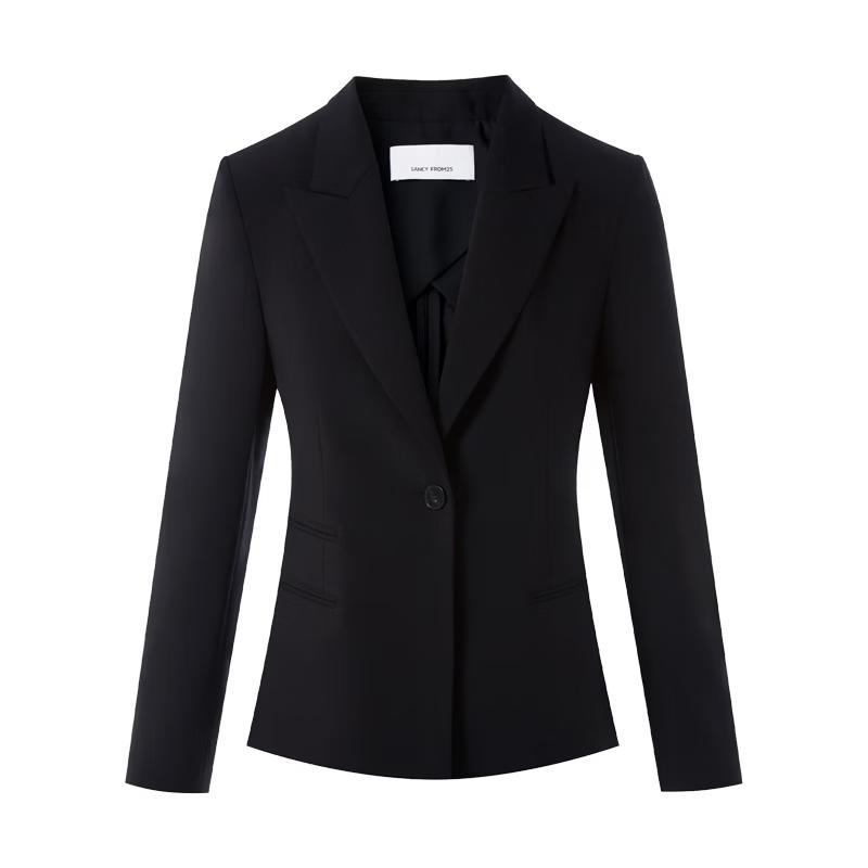 Langzi Women's Straight-Fit Commuter Blazer