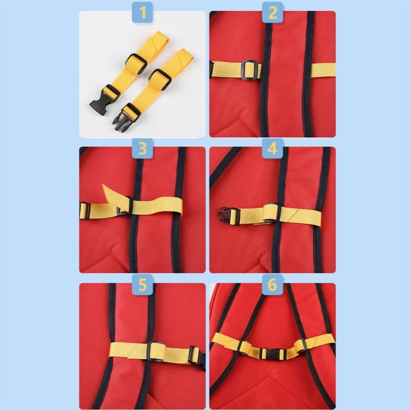 Schnellverschluss Rucksack Brustgurt Outdoor Schultergurt Fixierter Gurt Strapazierfähiger Brustgurt Rucksackzubehör