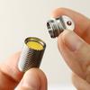 Compact Titanium Non-slip Pill Box - Multi-compartment, Waterproof, Moisture-proof, Perfect for On-the-go Storage