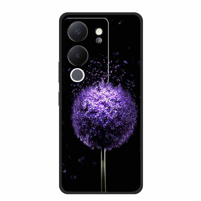 Phone Case For Vivo V30 Lite 5G Back Cover Case Shockproof Black Silicone Soft Funda For Vivo V30 Lite Case V 30 Lite Coque Capa