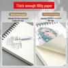 A4 Sketchbook for Kids & Adults: 8K Sketch Paper & Marker Pen Friendly, Flip-Up Drawing Book.
