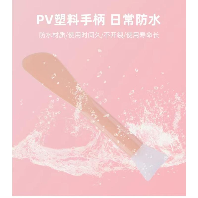 Two Purpose Silicone Facial Mask Brush Mud Mask Applicator Spatula