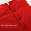 Youqi Baby Winter Padded Festive Red Onesie