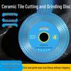 Ultra-Thin Dual-Use Tile and Marble Cutting & Grinding Disc for Angle Grinders