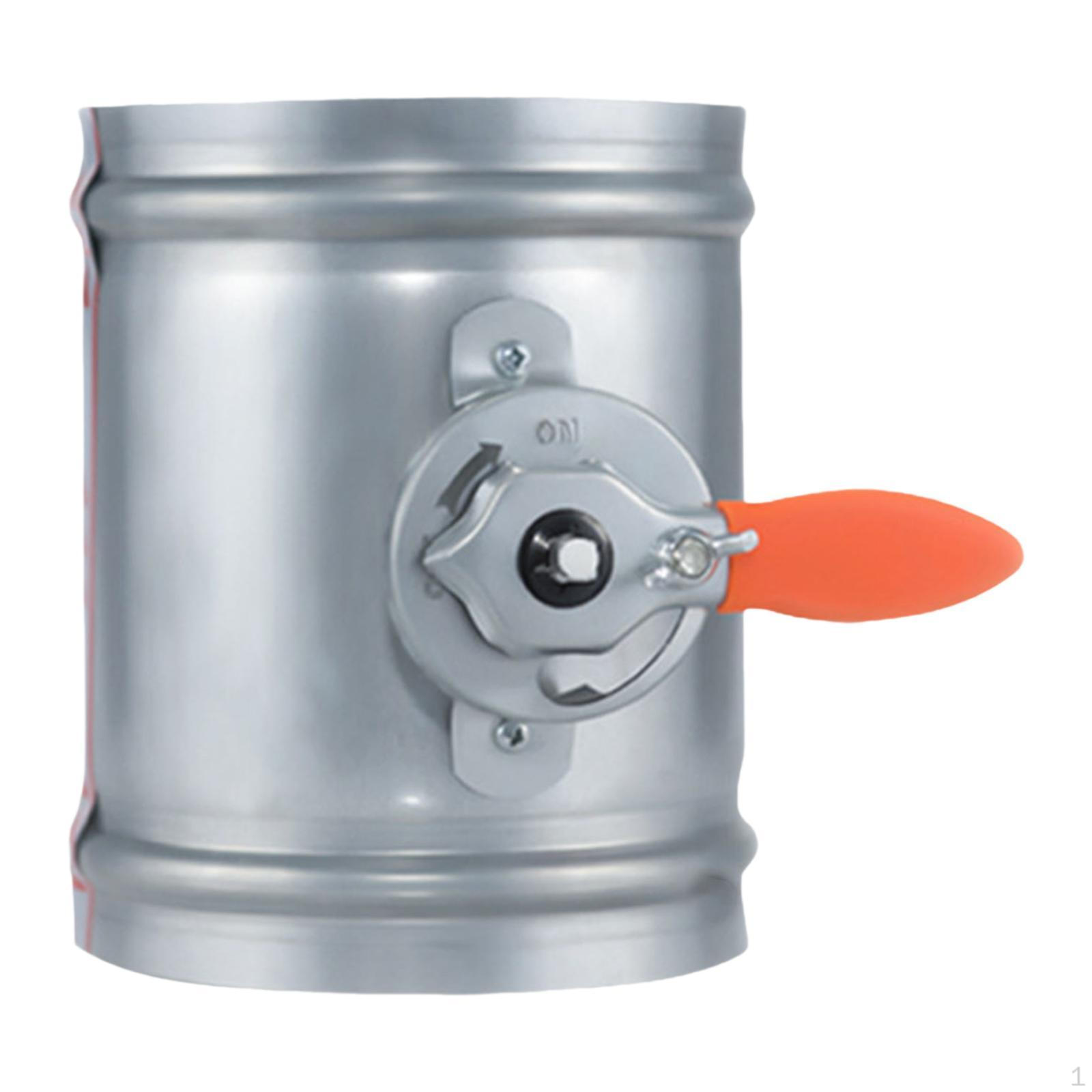 

Демпфер Воздушный клапан Ручной Обратный клапан Система управления Универсальный Стабильный Регулирующий переключатель для 10cm