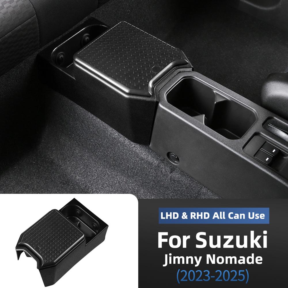 For Suzuki Jimny 5 Door 2023 2024 2025 Nomade Rear Trash Can Storage Box Organizer Interior Accessories