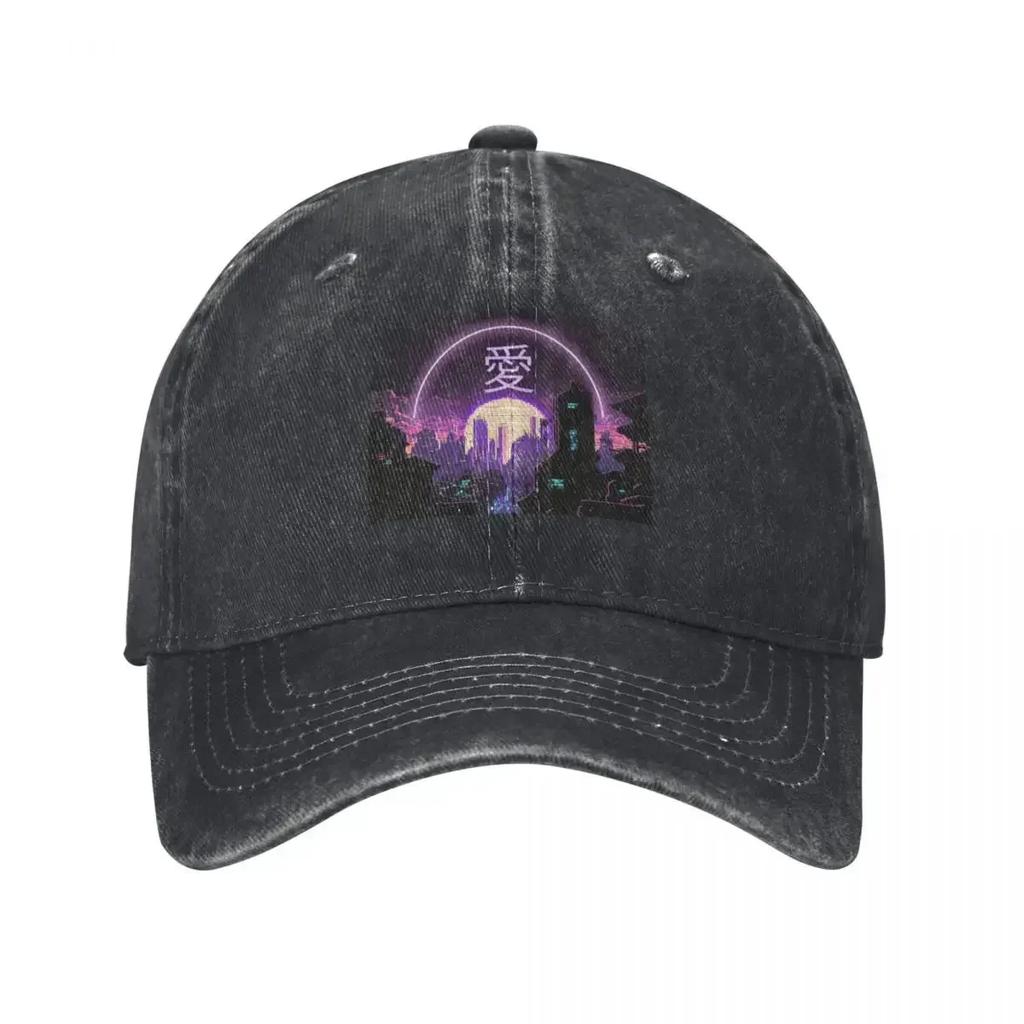 LOVE JAPAN 3 Baseball Cap Streetwear Wild Ball Hat Sun Cap black Caps For Unisex Womens