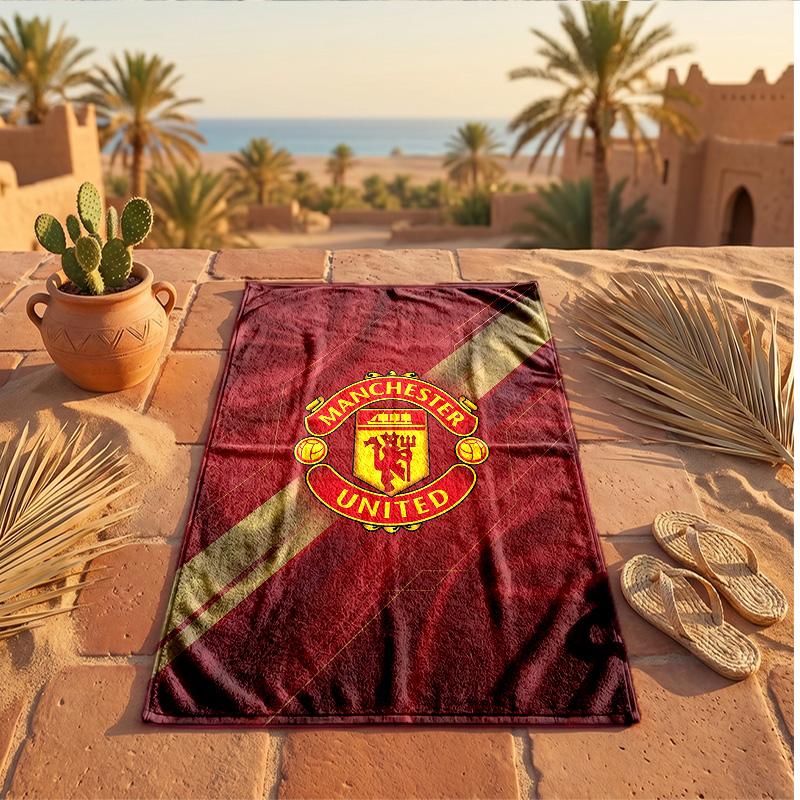 Manchester United Thema Strandtuch Weich Schnell?Trockenes Handtuch für den Sommerstrandurlaub beim Schwimmen