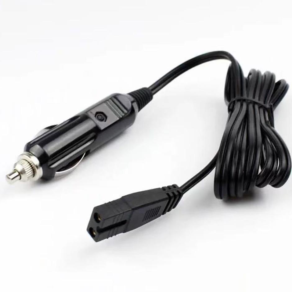 2 Pin Connection Cable Lead Power Adapter Plug Wire for Car Cooler Cool Box Mini Fridge DC 12V Mini Fridge Stereos Vacuum