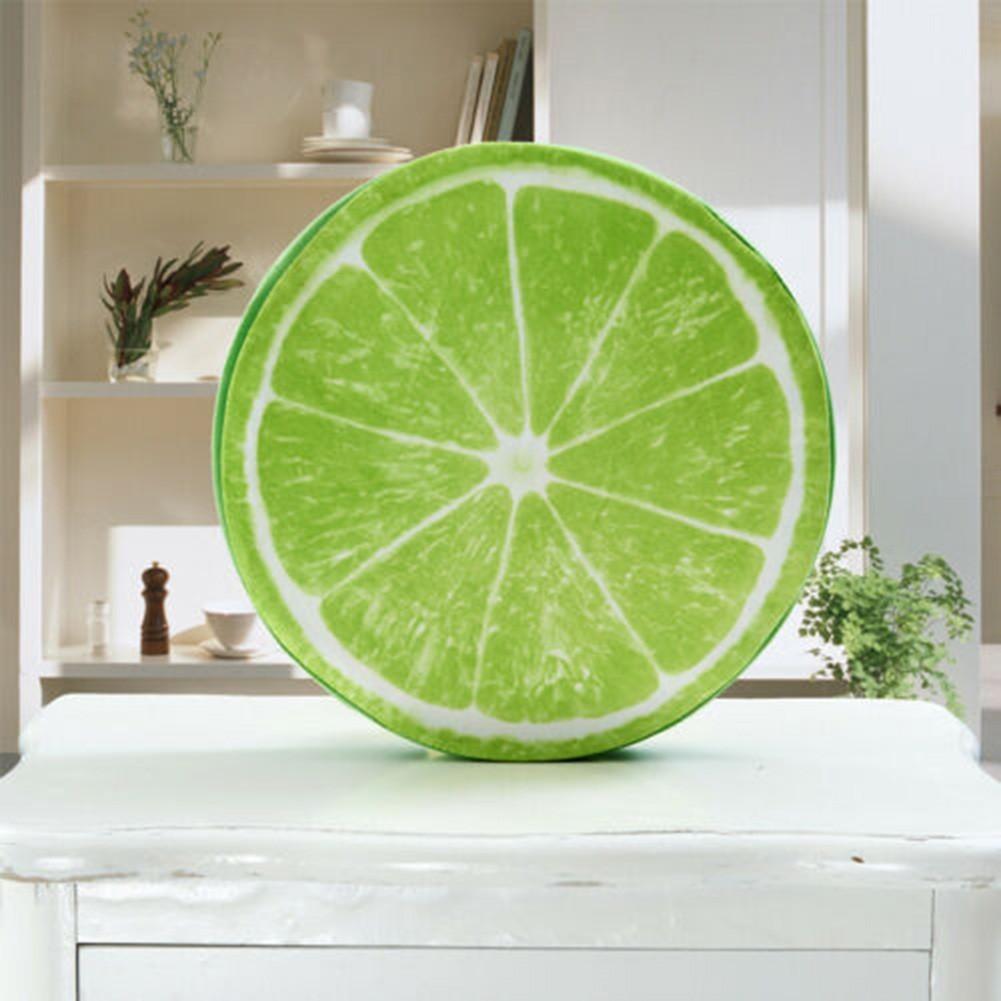 Chair Cover Pillow Fruit Shape Garden Outdoor Decoration Plush